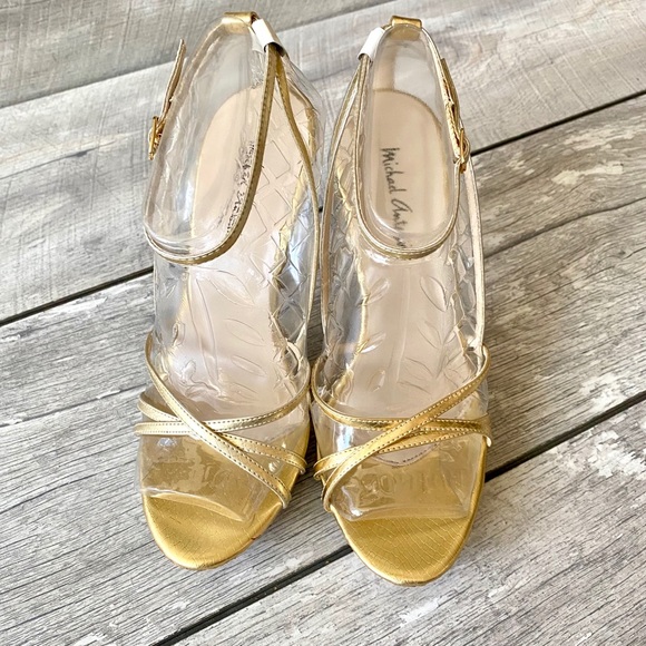 Michael Antonio Gold Platform Stiletto Heel - Picture 12 of 12